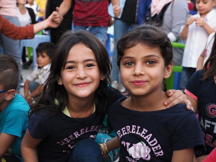 今年10月、イラク北部、クルド自治区の難民キャンプで出会ったシリアの子どもたち