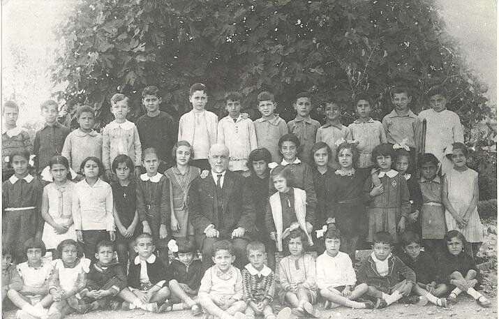 Σχολική φωτογραφία, Μαρούσι, 1934