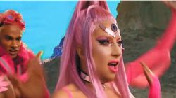 Lady Gaga dévoile son nouveau clip, rose et