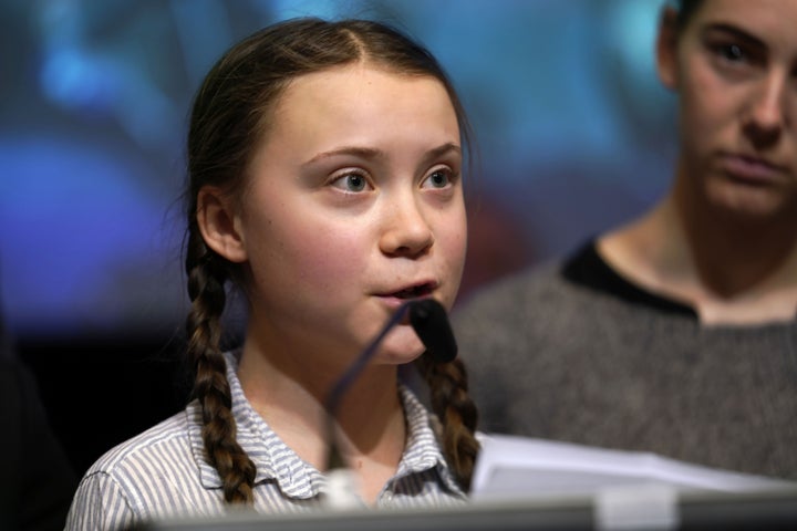 Les tresses de la militante écologiste suédoise Greta Thunberg sont devenues l'une de ses marques de commerce.