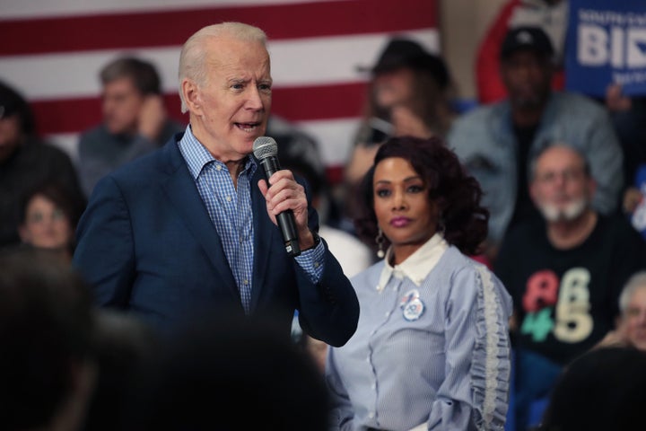As Joe Biden campaigned recently in South Carolina -- a must-win state for him -- those helping promote his candidacy included actor Vivica Fox.
