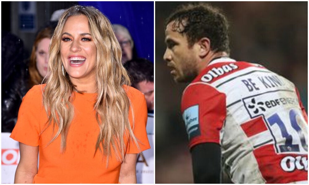 Danny Cipriani And Rugby Teammates Pay Tribute To Caroline Flack During Danny Cipriani And Rugby Teammates Pay Tribute To Caroline Flack During