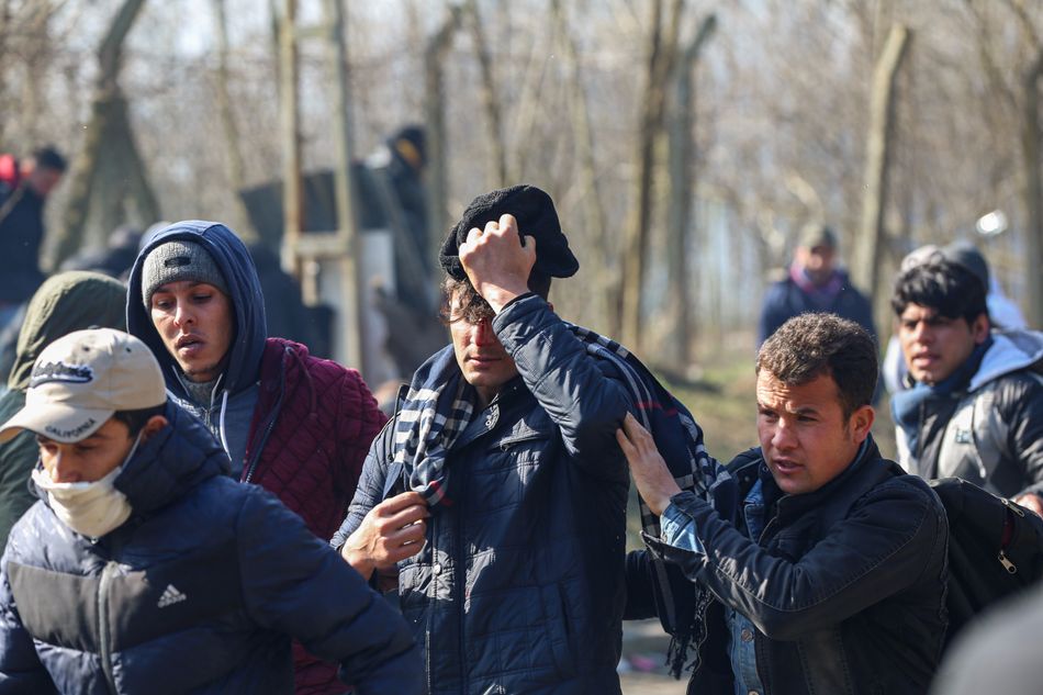 Μετανάστες στα σύνορα Τουρκίας - Ελλάδας