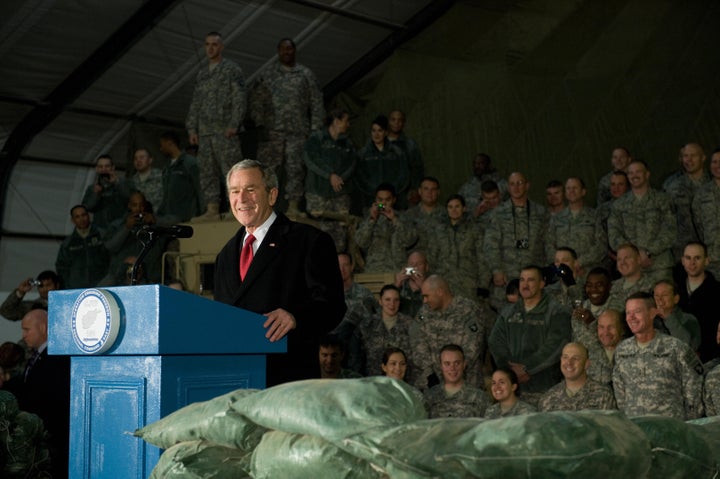 President George W. Bush ordered the U.S.-led invasion of Afghanistan in response to the Sept. 11, 2001 attacks.