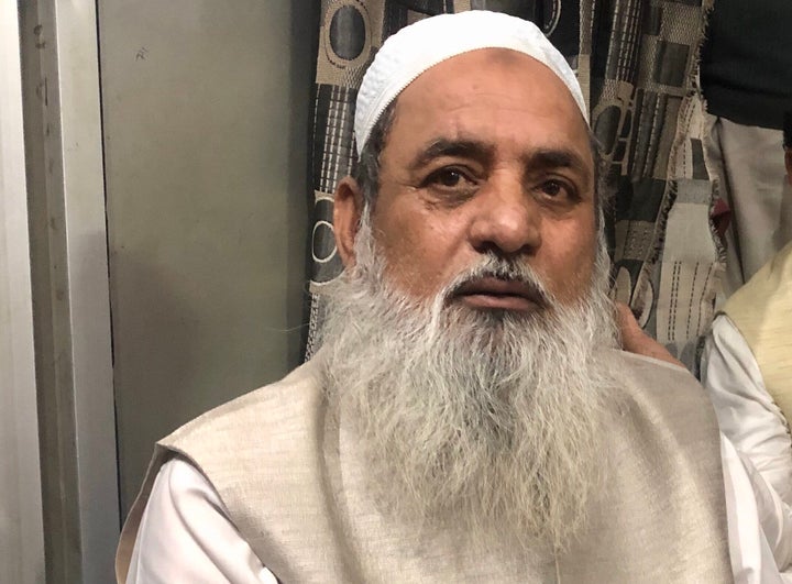 Maulana Mohammad Dawood pictured inside the Babul Uloom Masjid and Madrasa in Jaffrabad.