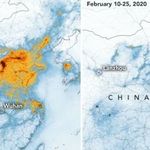 Ces images de la Nasa montrent la chute spectaculaire de la pollution en