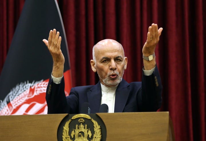 Afghan President Ashraf Ghani won't be releasing the 5,000 prisoners the Taliban say must be freed before intra-Afghan negoti