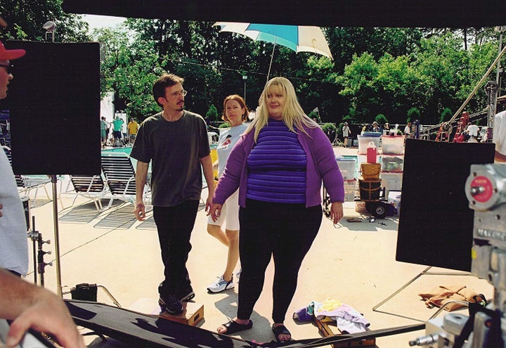 Gwyneth Paltrow wearing a fat suit in "Shallow Hal."