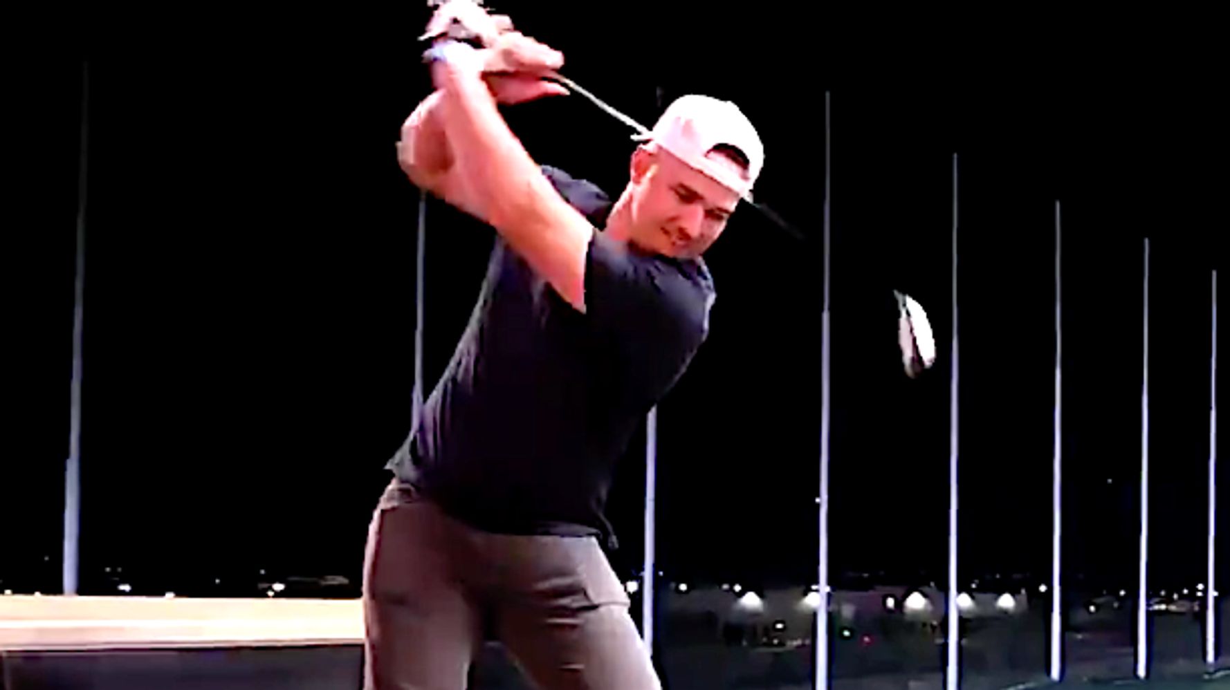 Mike Trout Reveals How Far He Can Hit a Golf Ball When Announcing