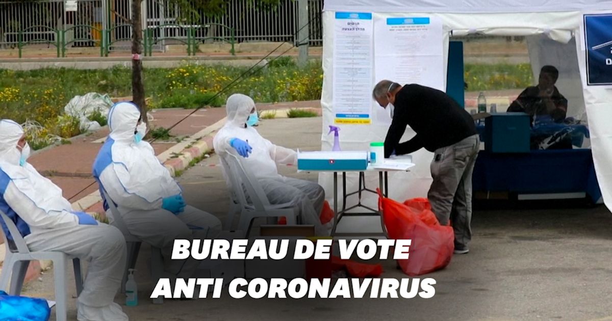 Voter en pleine épidémie de coronavirus, cela ressemble à ça