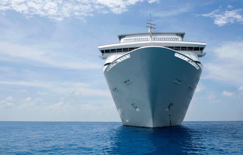 Cruises emit three to four times more carbon dioxide per passenger-kilometer than flying.