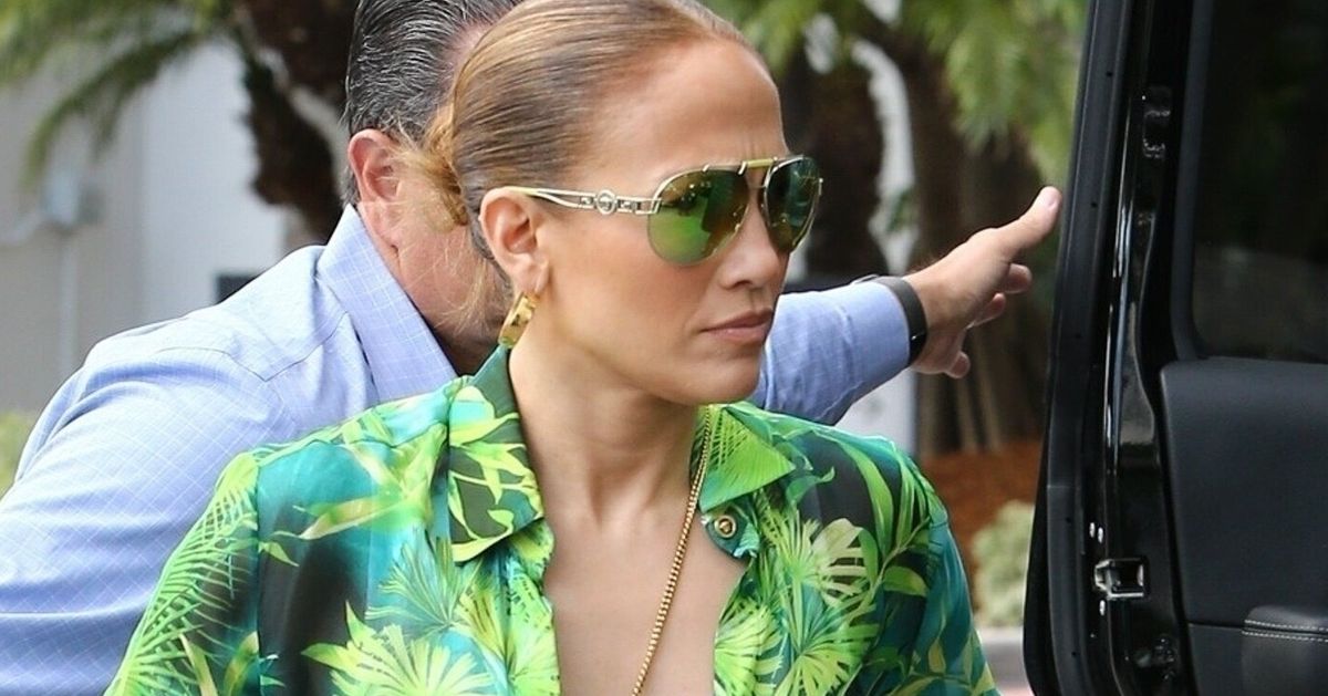 Jennifer Lopez Spotted In Outfit That Looks Eerily Similar To Iconic ...