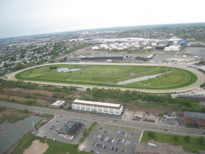 The Suffolk Downs site in East Boston