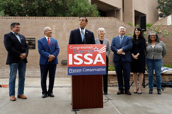 Former Rep. Darrell Issa (R-Calif.) is attempting to return to Congress after retiring in 2018. He previously represented the 49th District, which became more heavily Democratic over time.