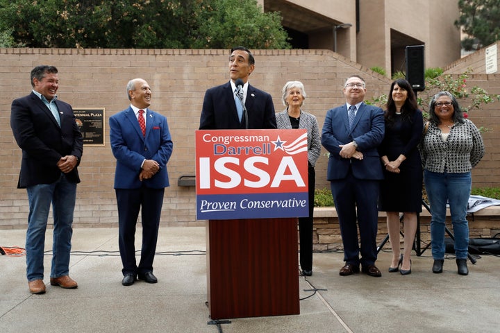 Former Rep. Darrell Issa (R-Calif.) is attempting to return to Congress after retiring in 2018. He previously represented the