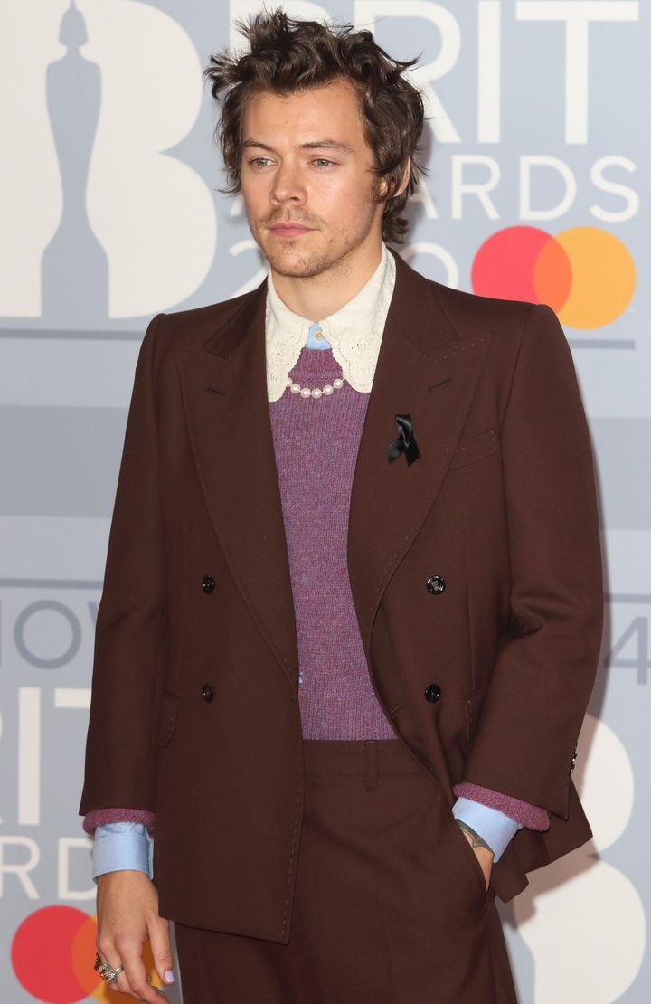 Harry appeared at the Brit Awards the day after he was mugged