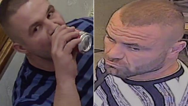 Police have released stills of two men they would like to speak to in connection with the incident in October