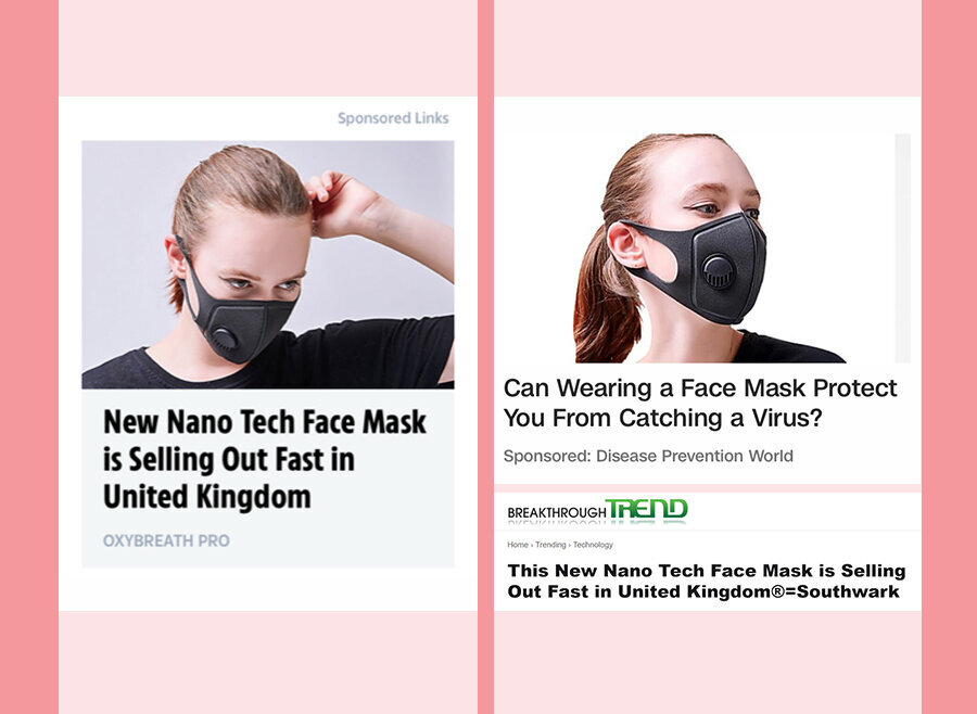 'Irresponsible' Face Mask Ads Banned For 'Exploiting' Coronavirus Fears ...