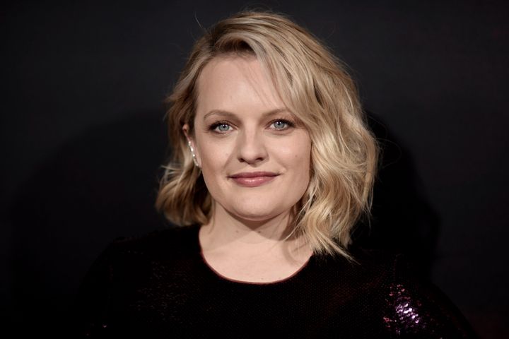 Elisabeth Moss attends the premiere of "The Invisible Man."