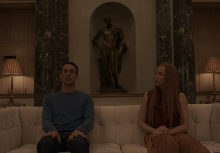 Villanelle moved in with Peel while undercover