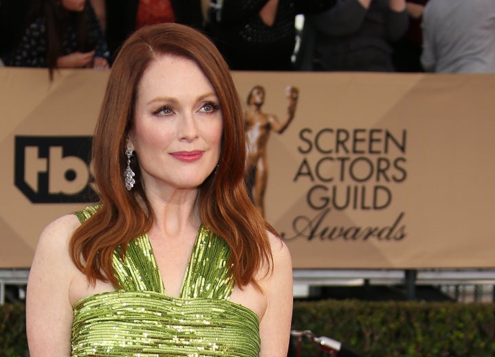 Actress Julianne Moore has admitted, "My red hair was my calling card!"