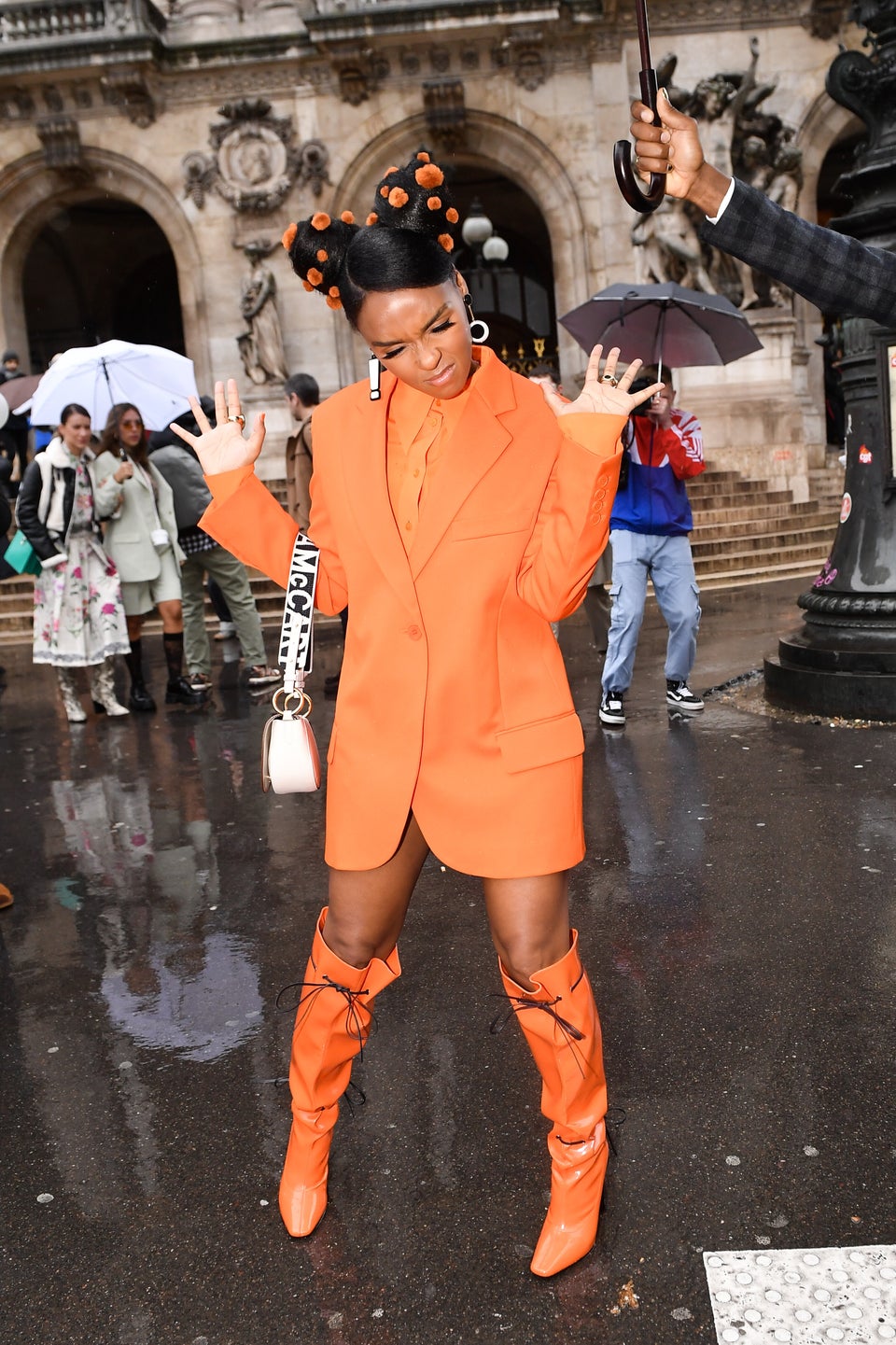 Janelle Monáe stuns Paris Fashion week and serves us hot looks