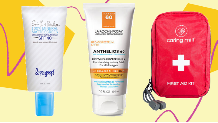 Among useful items you'll find in the FSA Store are Supergoop's 100% Mineral Matte Sunscreen, La Roche-Posay's top-rated Melt-In Sunscreen Milk and practical household items like a well-stocked travel first-aid kit. 