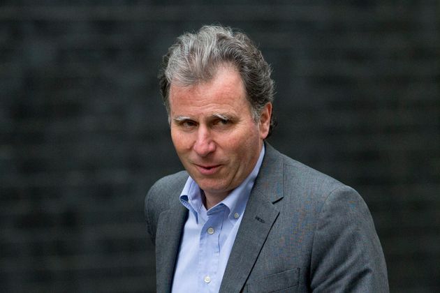 Former Cabinet minister Sir Oliver Letwin outside Number 10 