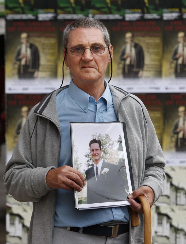 Stuart Lubbock's father, Terry. 