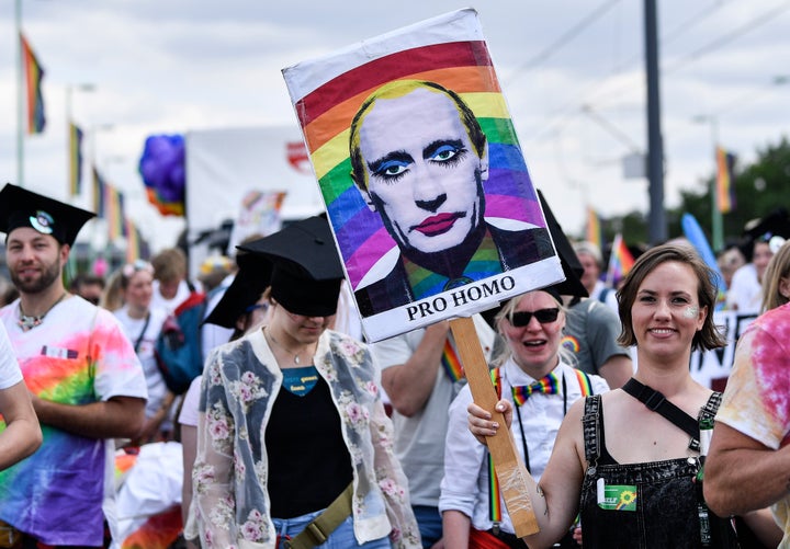 Από το gay parade της Γερμανίας. 