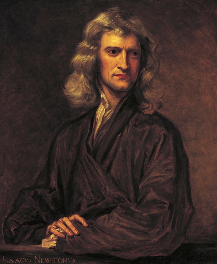 Πορτρέτο του Ισαάκ Νεύτων (Αγνωστης προέλευσης) 