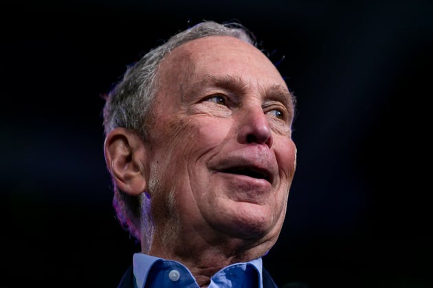 Democratic presidential candidate Mike Bloomberg