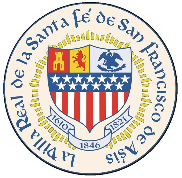 An accent mark of the official seal of the capital city of the nation’s most Hispanic state is in the wrong spot.