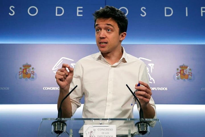 El líder de Más País, Íñigo Errejón.