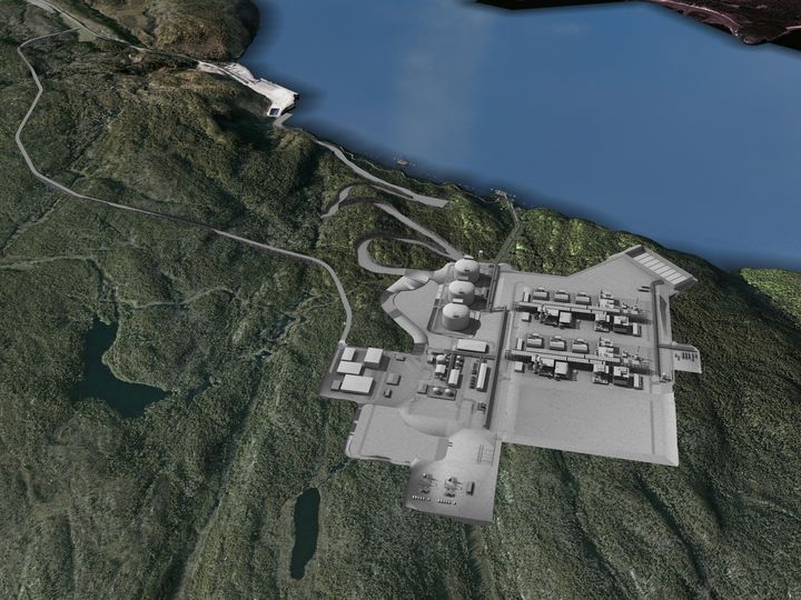 GNL Québec veut construire son usine sur un terrain appartenant au Port de Saguenay.