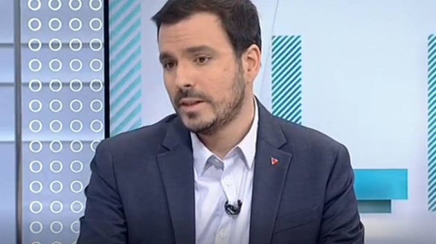 El ministro de Consumo, Alberto Garzón en 'Los Desayunos de