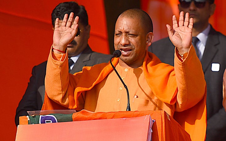 Uttar Pradesh Chief Minister Yogi Adityanath in a file photo.