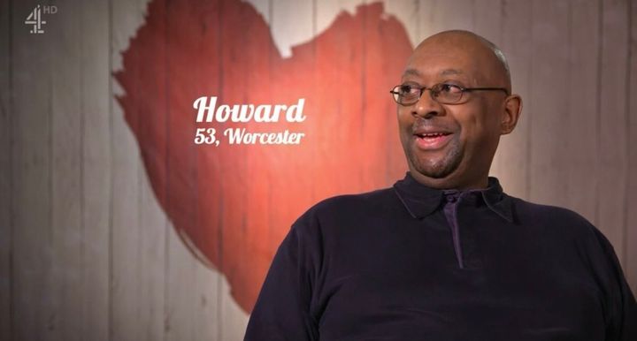 Howard was looking for love in the First Dates restaurant