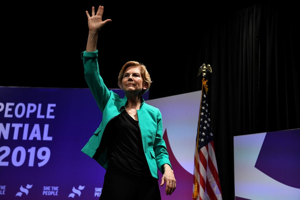 Elizabeth Warren’s performance at the She The People Forum in Houston in April was considered a key moment in her rise
