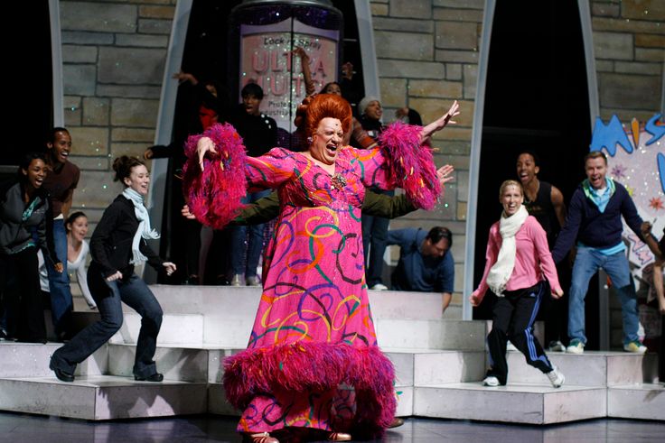 Harvey Fierstein as Edna Turnblad in the musical adaptation of "Hairspray." 
