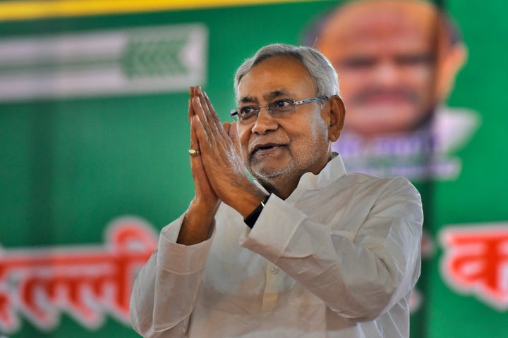 JDU president and the Chief Minister of Bihar Nitish Kumar 