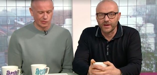 Tim Lovejoy and Simon Rimmer on Sunday Brunch