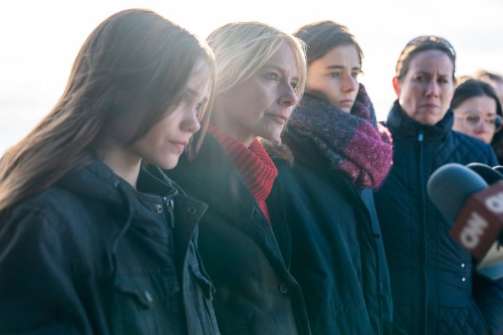 Actors Oona Laurence, Amy Ryan, Thomasin McKenzie and Miriam Shor star in "Lost Girls."