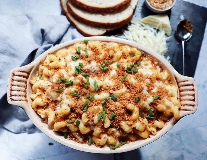 When you’re left with an abundance of corned beef, try making Corned Beef Mac and Cheese with Beer Béchamel instead of a sandwich.