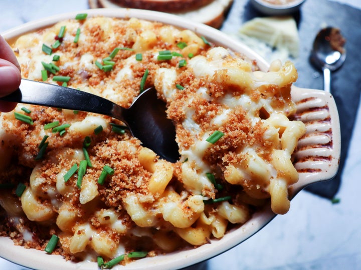 The corkscrew shape of cavatappi pasta not only looks beautiful but is the perfect vessel for the sauce to cling to.