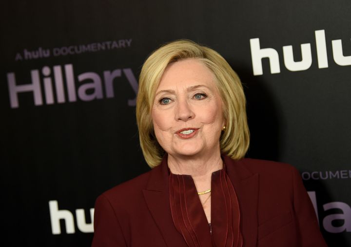 NEW YORK, NEW YORK - MARCH 04: Hillary Clinton attends the New York City premiere of "Hillary" at Directors Guild of America Theater on March 4, 2020. 
