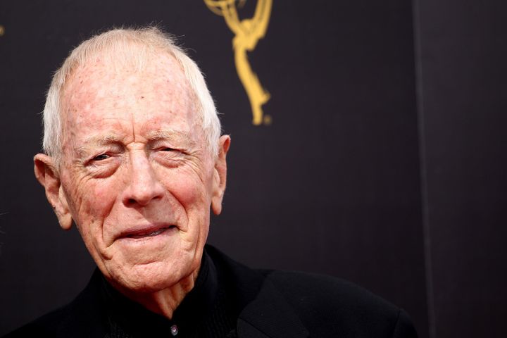 Max von Sydow attends the 2016 Creative Arts Emmy Awards held at Microsoft Theater on September 10, 2016 in Los Angeles, California. (Photo by Tommaso Boddi/WireImage)