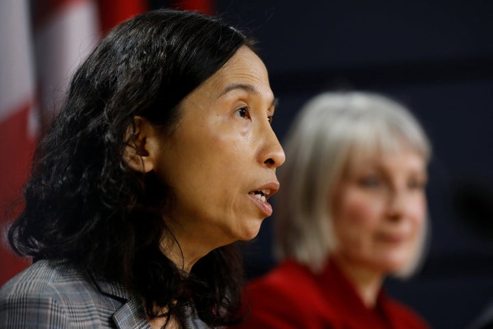 Canada's Chief Public Health Officer Dr. Theresa Tam in Ottawa on March 9, 2020.