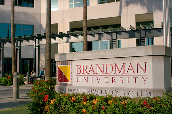 Brandman University's campus in San Diego. Most of the university's classes in California and Washington are already online.