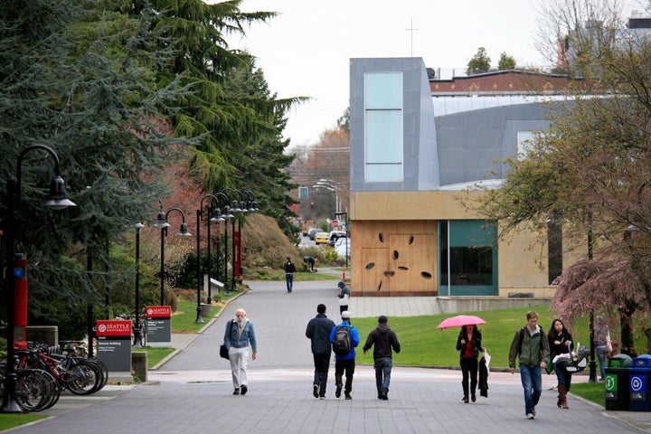 Seattle University campus suspended in-person classes on March 9 after several coronavirus cases were confirmed in Washington state.